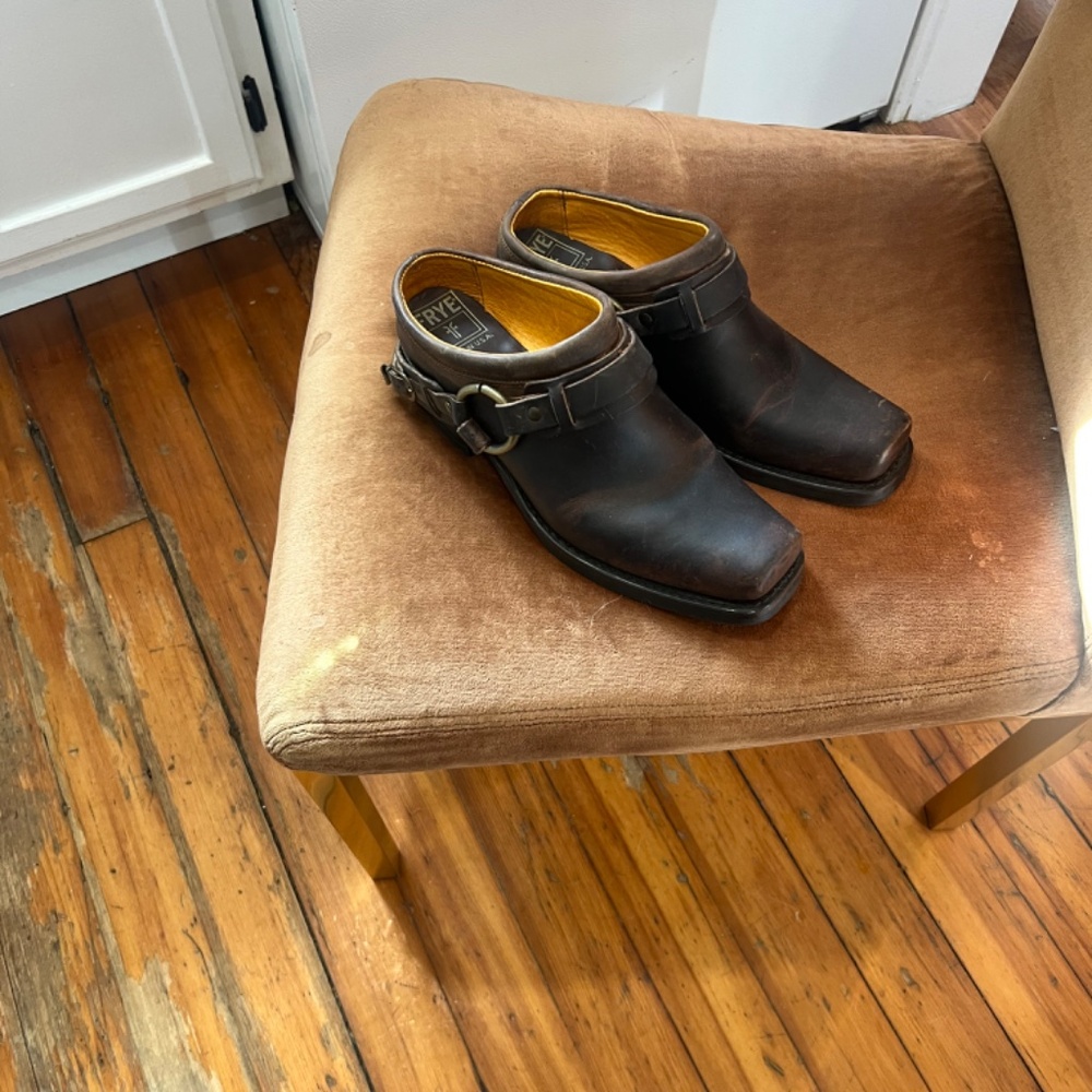 Frye slip ons